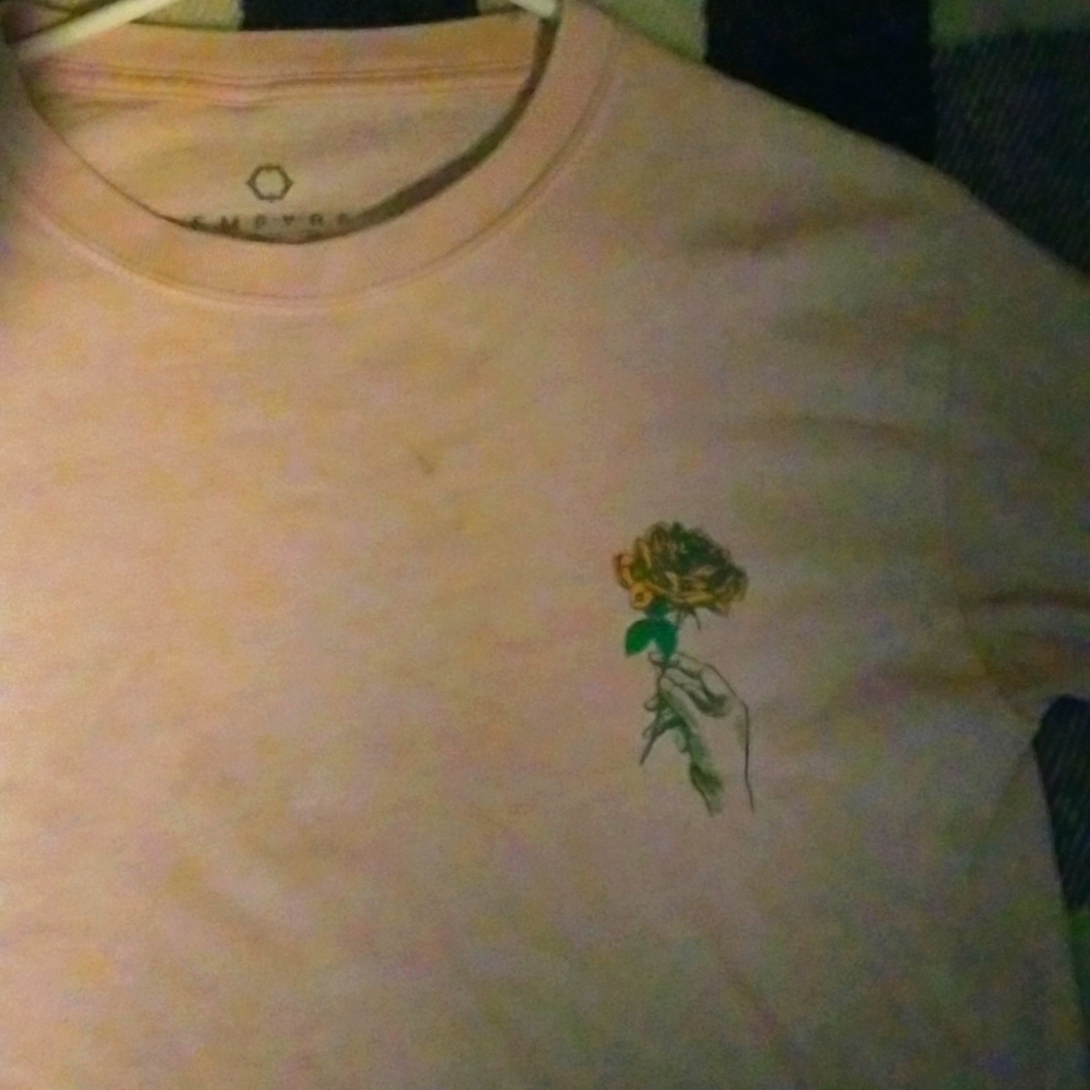 Empire Long sleeve Feel No Pain Rose Art